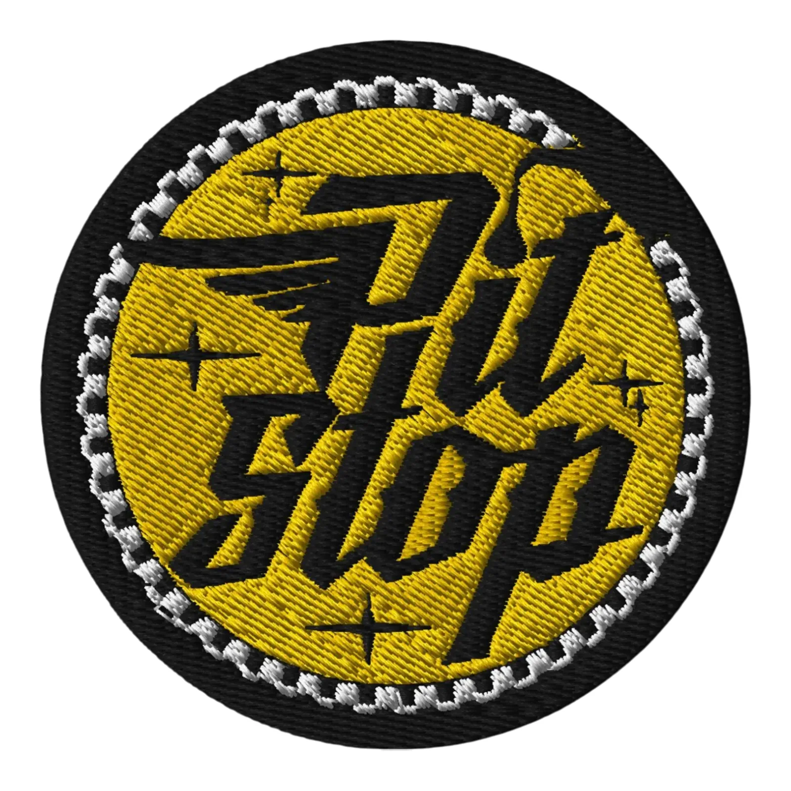 Pit stop racing service patch