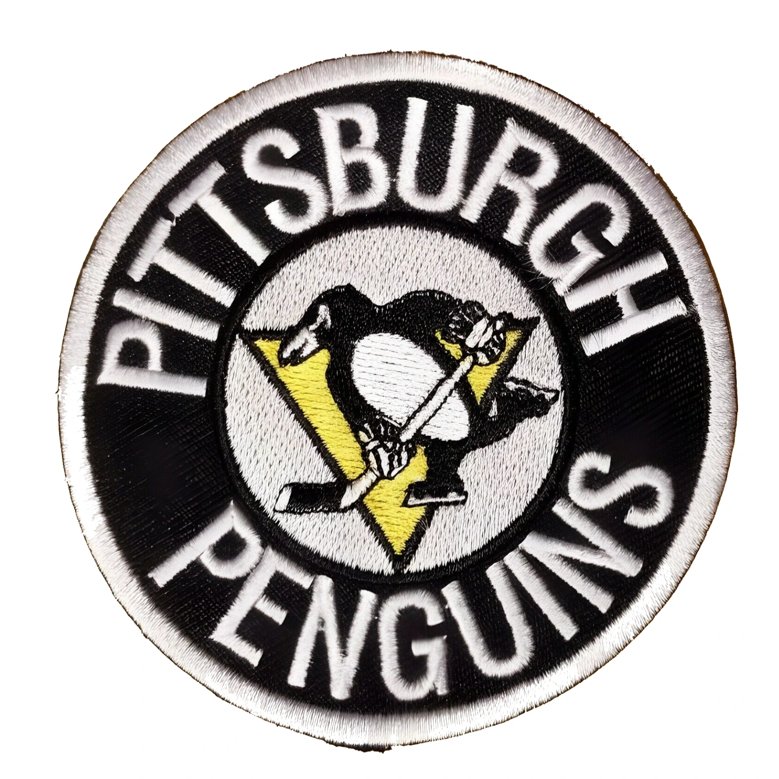 Pittsburgh penguins classic round logo patch