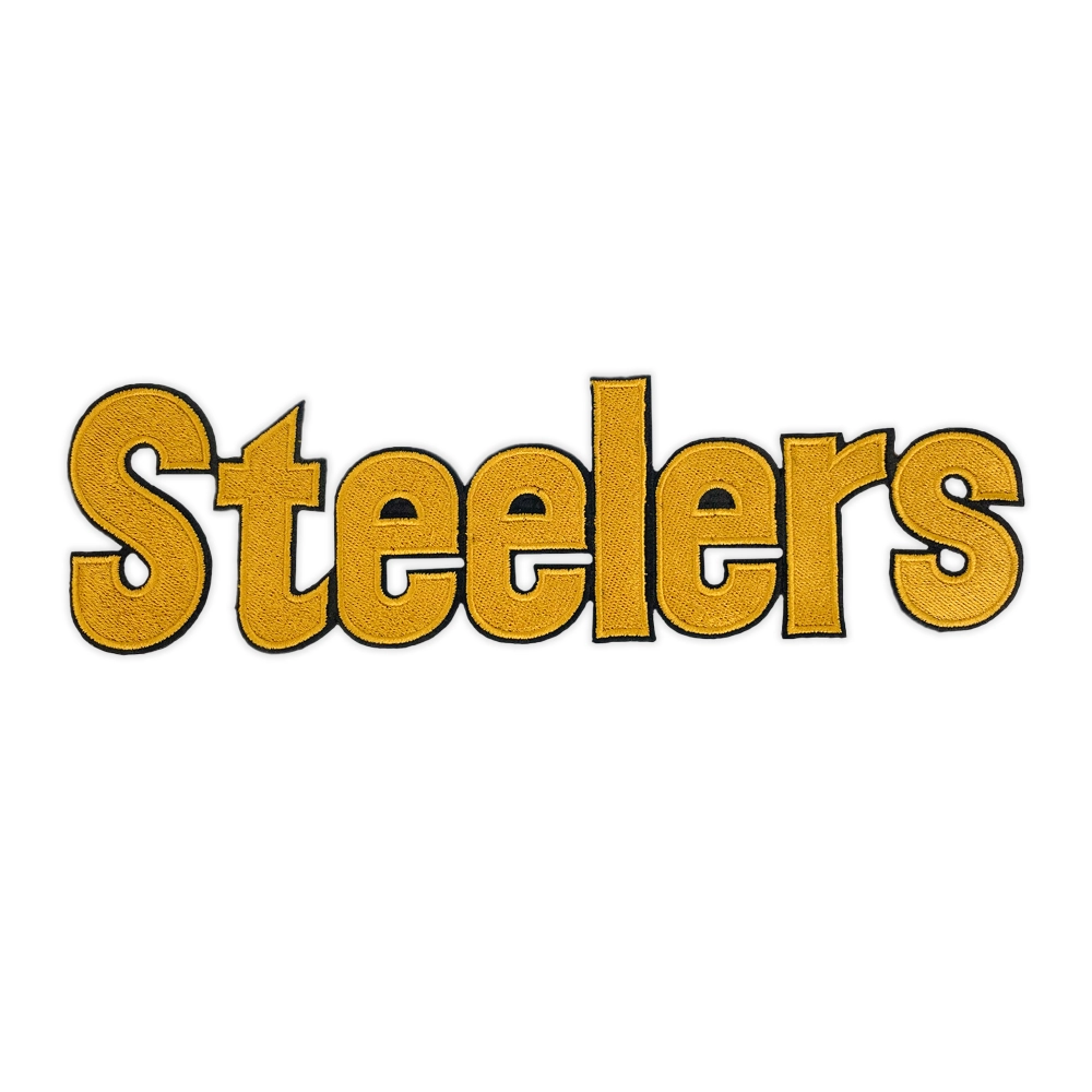 Pittsburgh Steelers Gold Script Patch