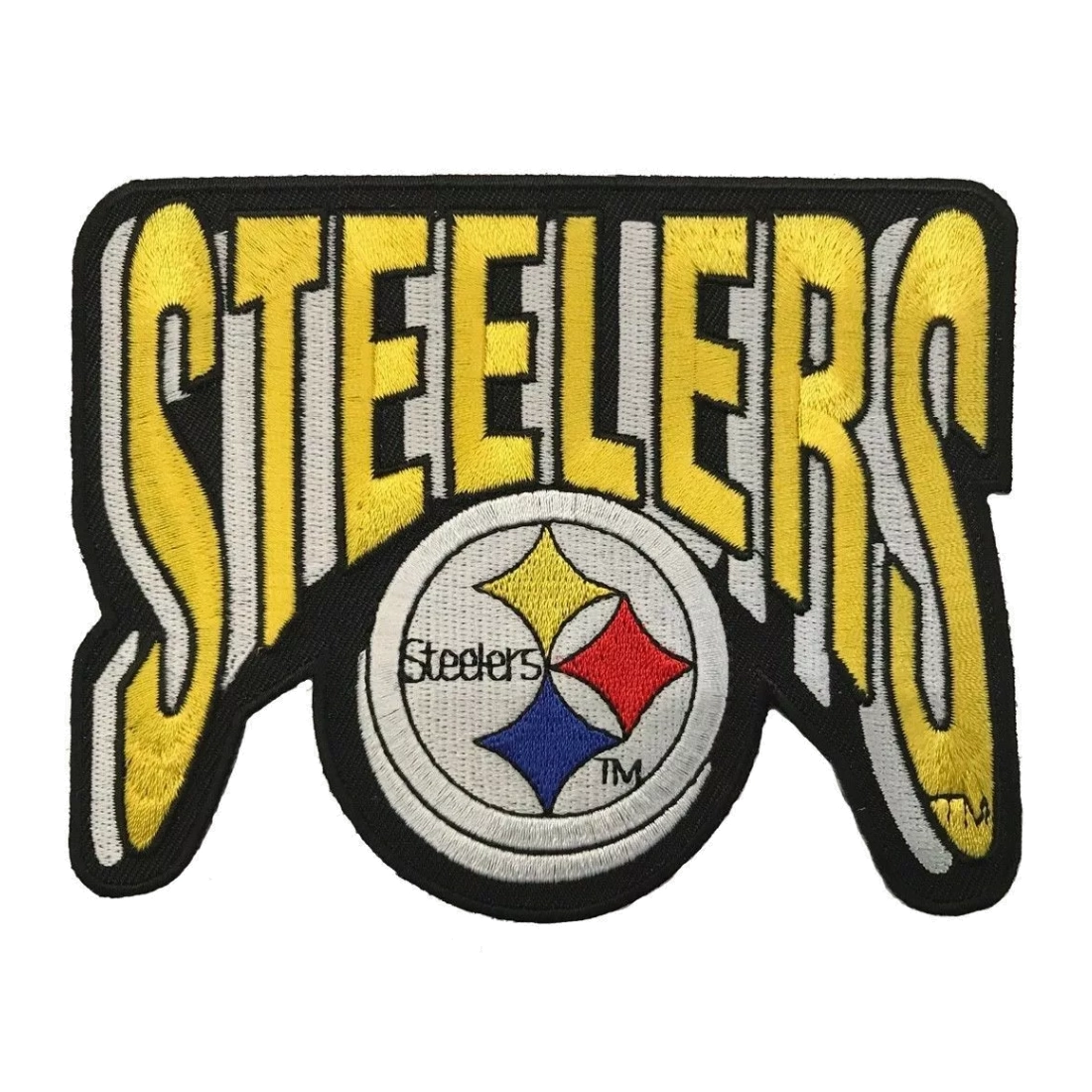 Pittsburgh Steelers Letter Team Logo Patch