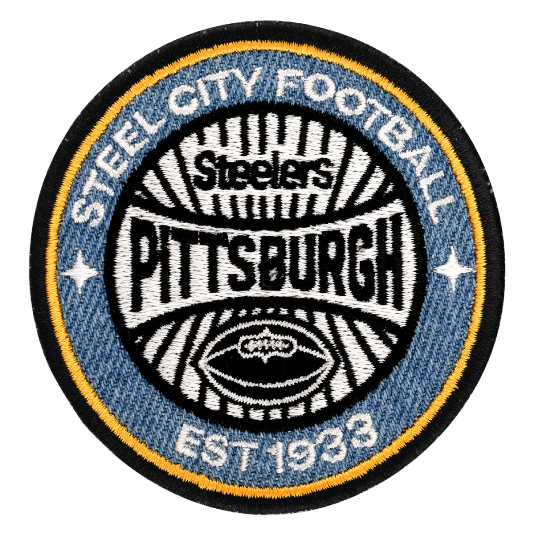 Pittsburgh Steelers Steel City Football Patch
