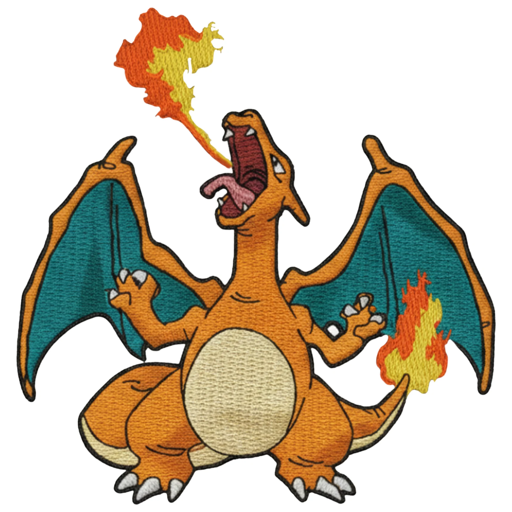 Pokemon Charizard Fire-Breathing Patch