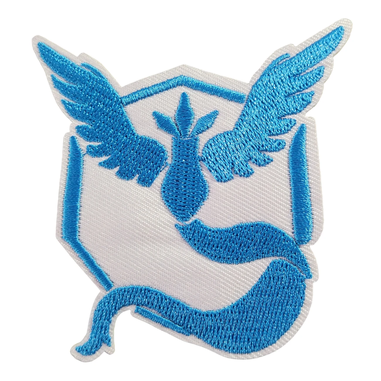 Pokemon go team mystic articuno embroidered patch