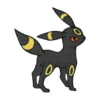 Pokemon umbreon embroidered patch