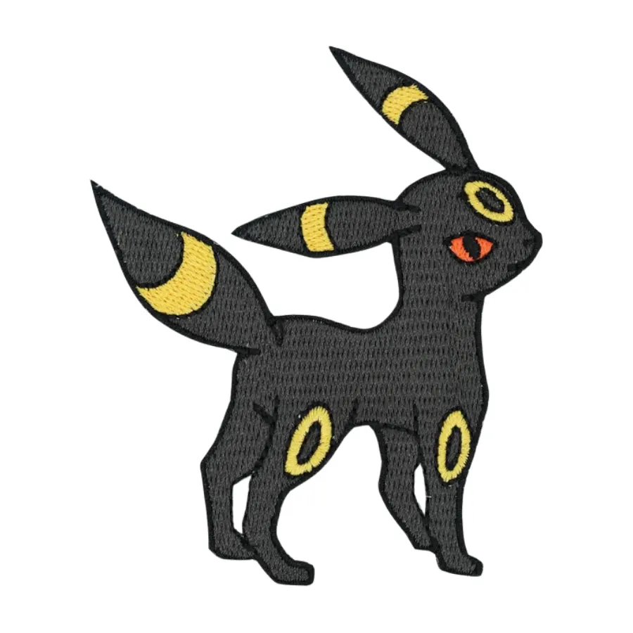 Pokemon umbreon embroidered patch