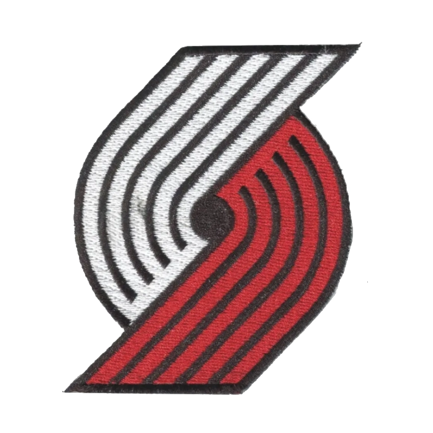 Portland Trail Blazers Pinwheel Logo Patch