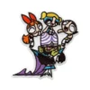 Powerpuff Girls Beat Mojo Jojo Patch