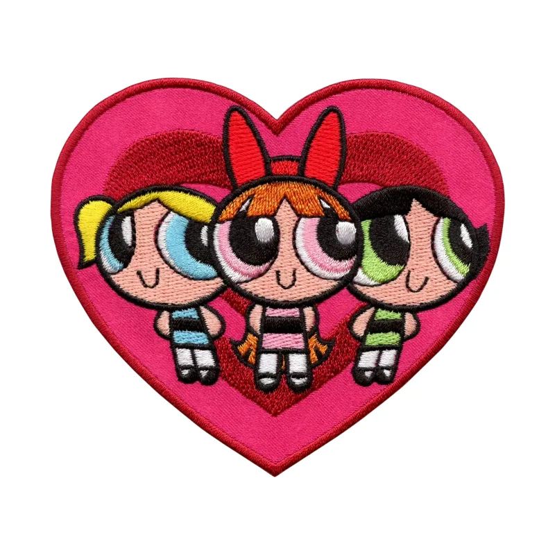 Powerpuff Girls Heart Patch