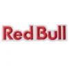 Red Bull Script Logo Patch