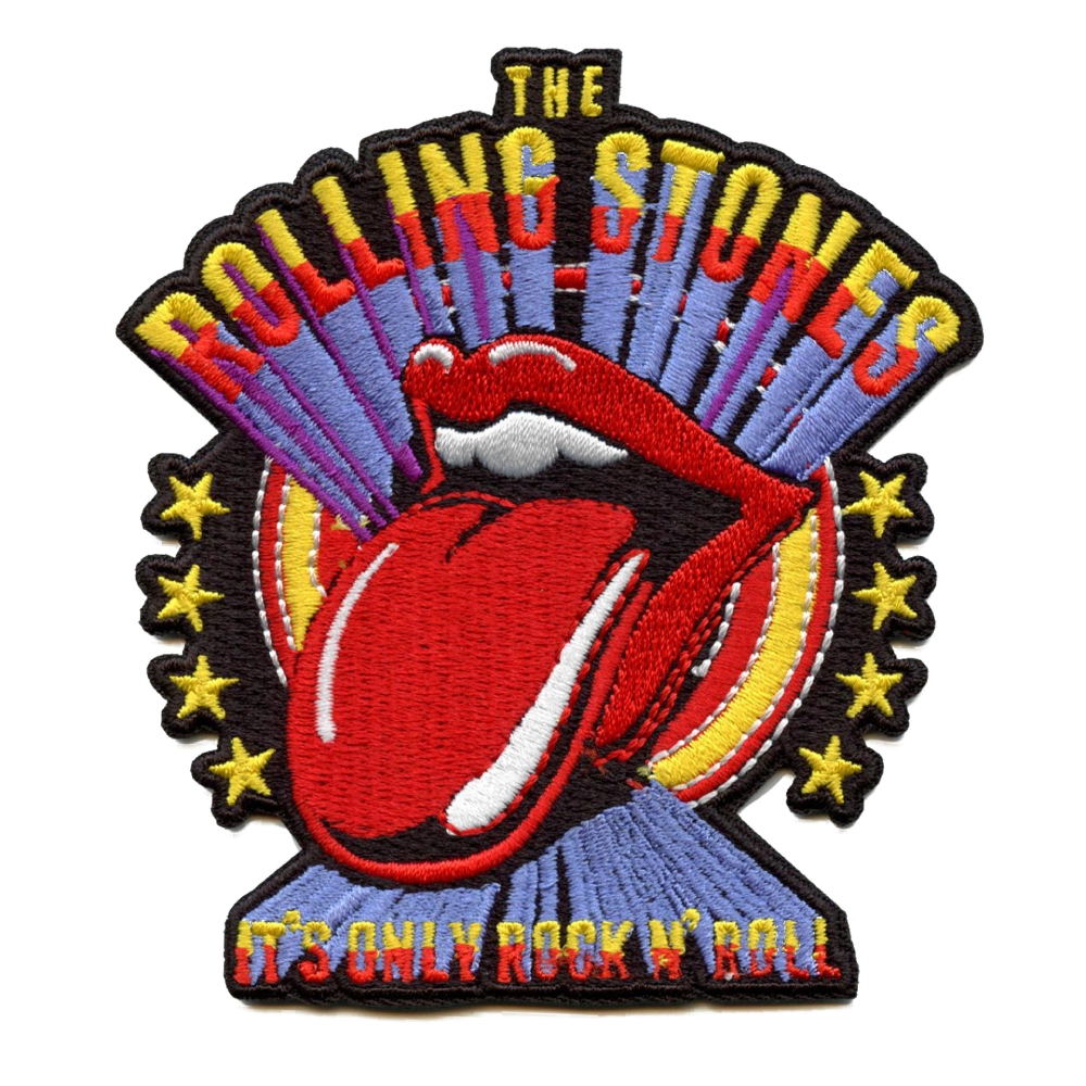 the Rolling Stones "It's Only Rock N' Roll" Patch