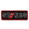 Rolling Stones Black Wordmark Patch