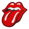 Rolling stones logo patch