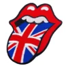 Rolling Stones Uk Tongue Patch