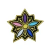 Rumi star multi color star patch
