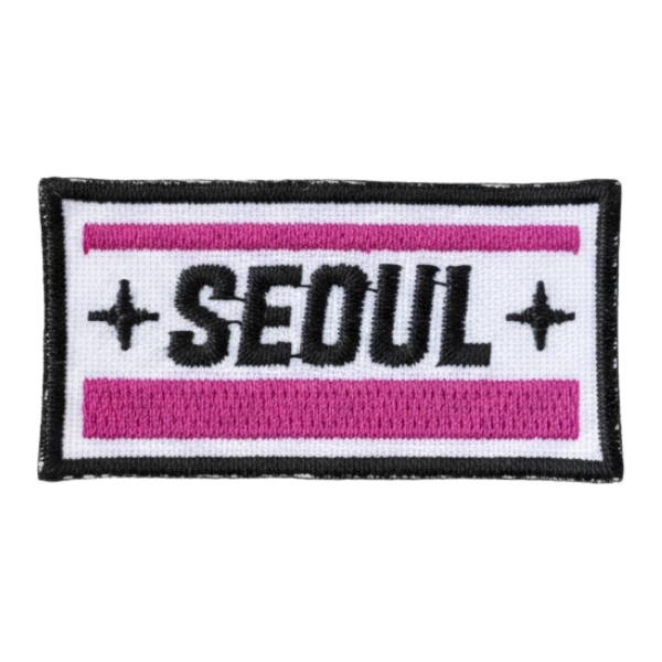 Rumis seoul embroidered patch