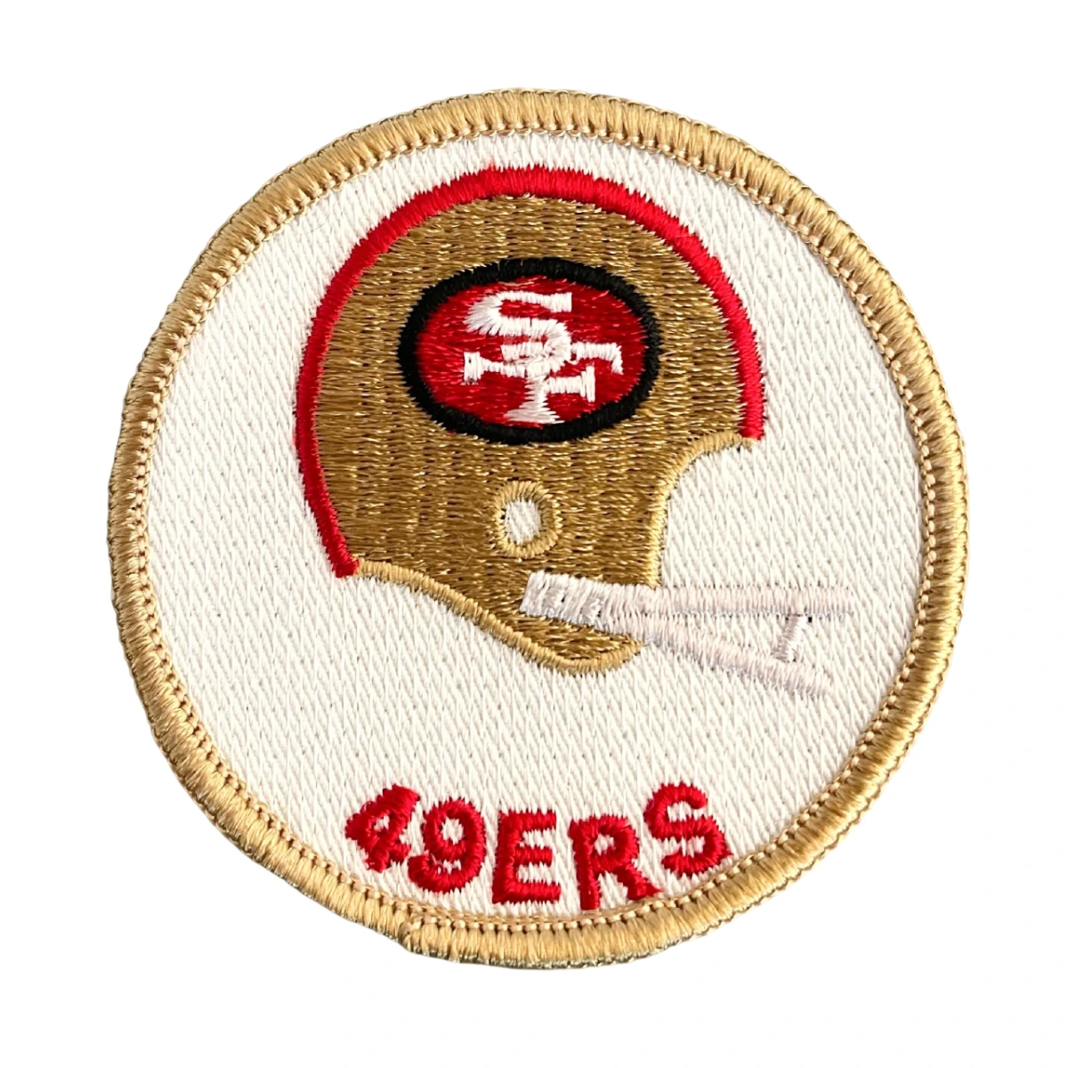 San Francisco 49ers Retro Helmet Patch