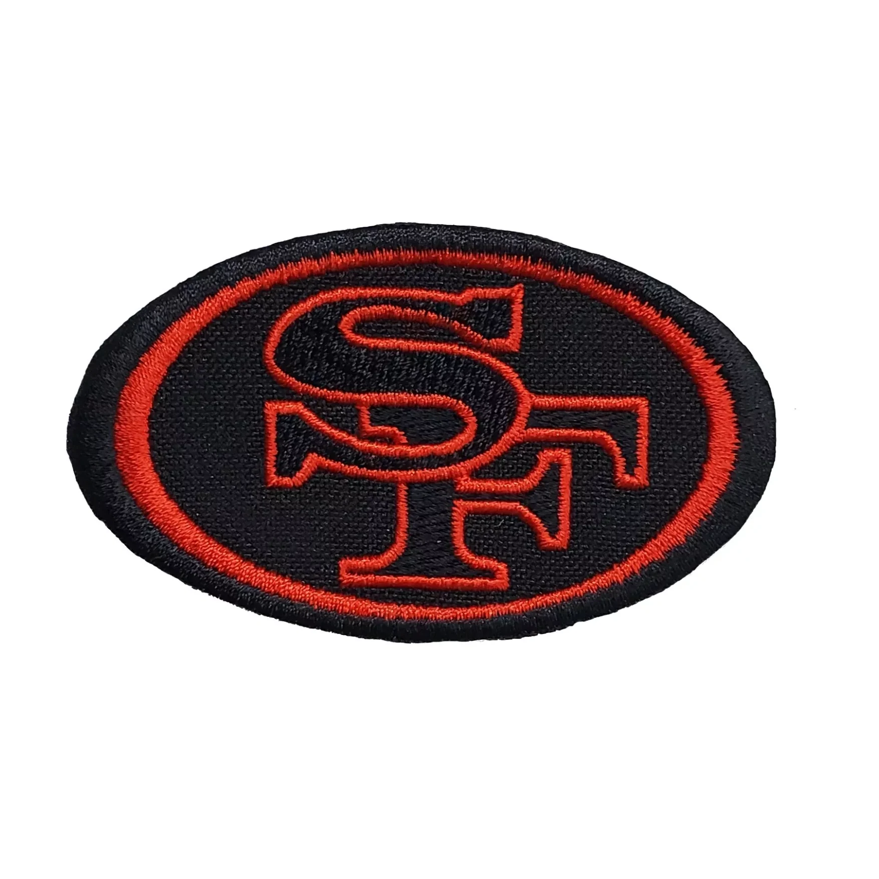 San Francisco 49ers Black/Red Logo Patch