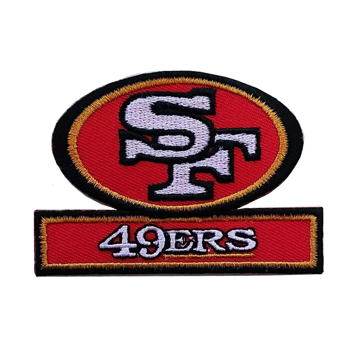 San Francisco 49ers Wordmark Logo Patch