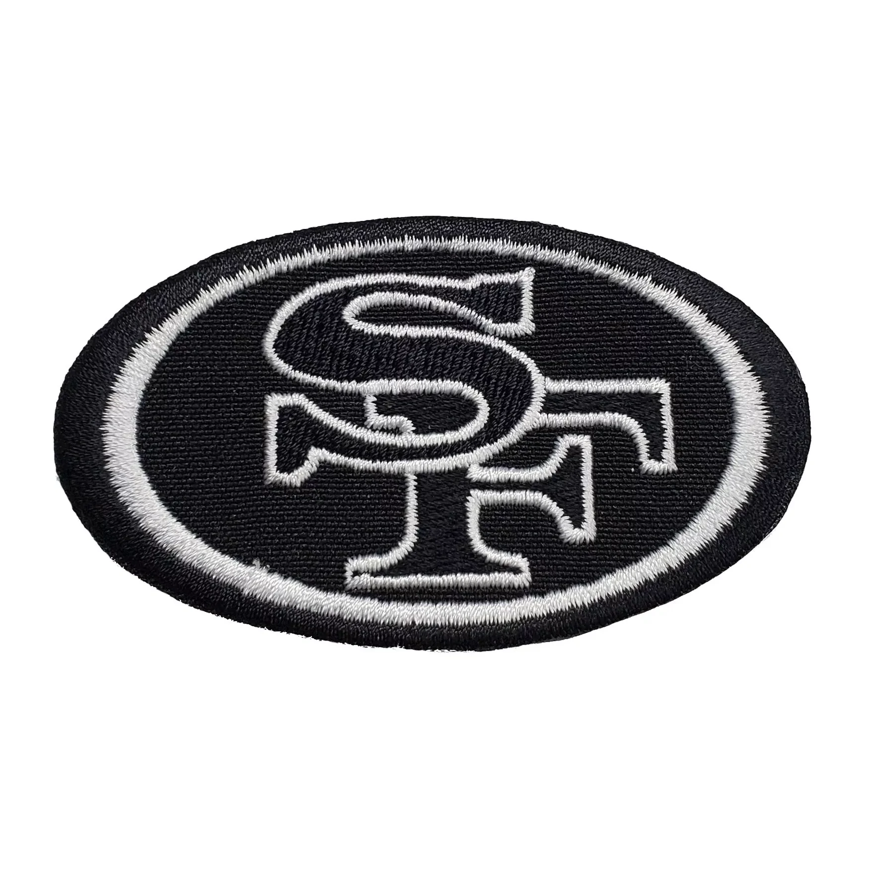 San Francisco 49ers Black SF Logo Patch