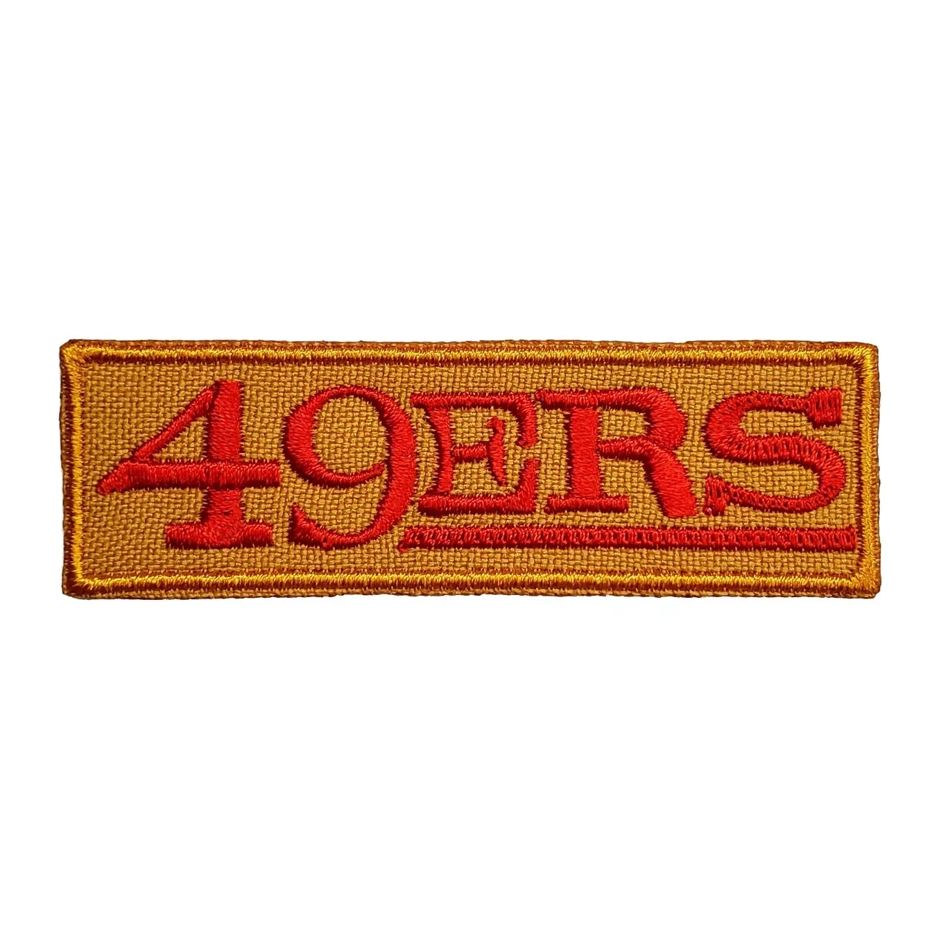 San Francisco "49ERS" Wordmark Embroidered Patch