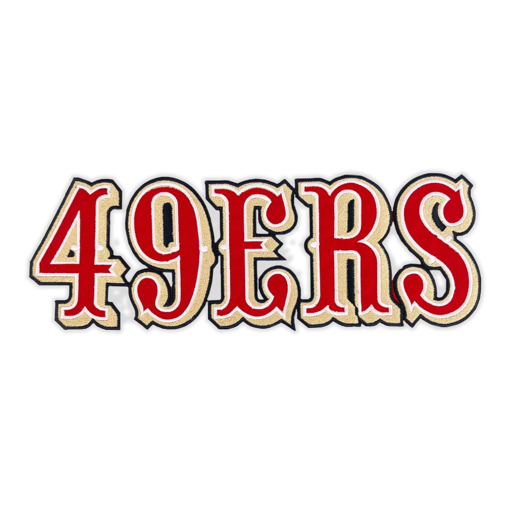 San francisco 49ers vintage redblack patch