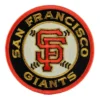 San francisco giants sf black embroidered patch