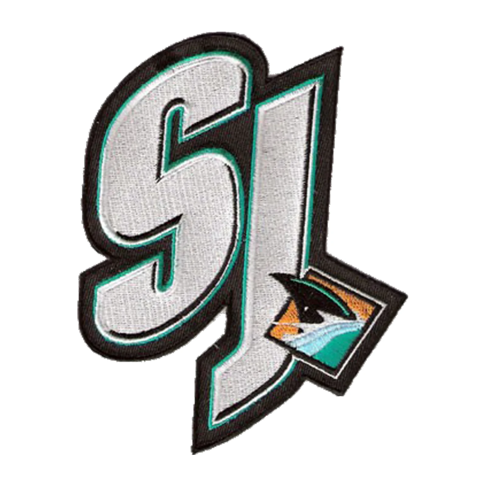 San jose sharks sj logo patch