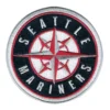 Seattle mariners 2018 stars stripes black embroidery patch