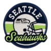 Seattle Seahawks Helmet Round Logo Patch