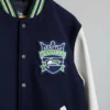 Seattle seahawks nfl shield crest jacket patch