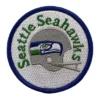 Seattle Seahawks Round Helmet Logo Patch