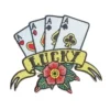 Sonic Four Aces Lucky Playing Cards Patch