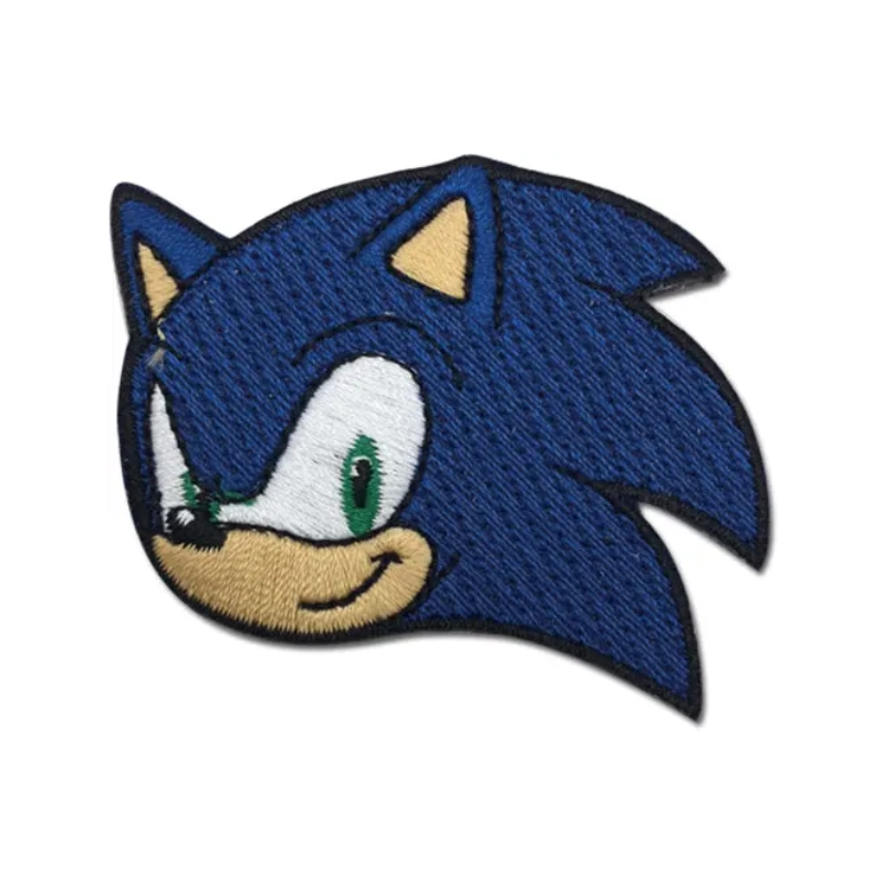 Sonic the hedgehog face patch