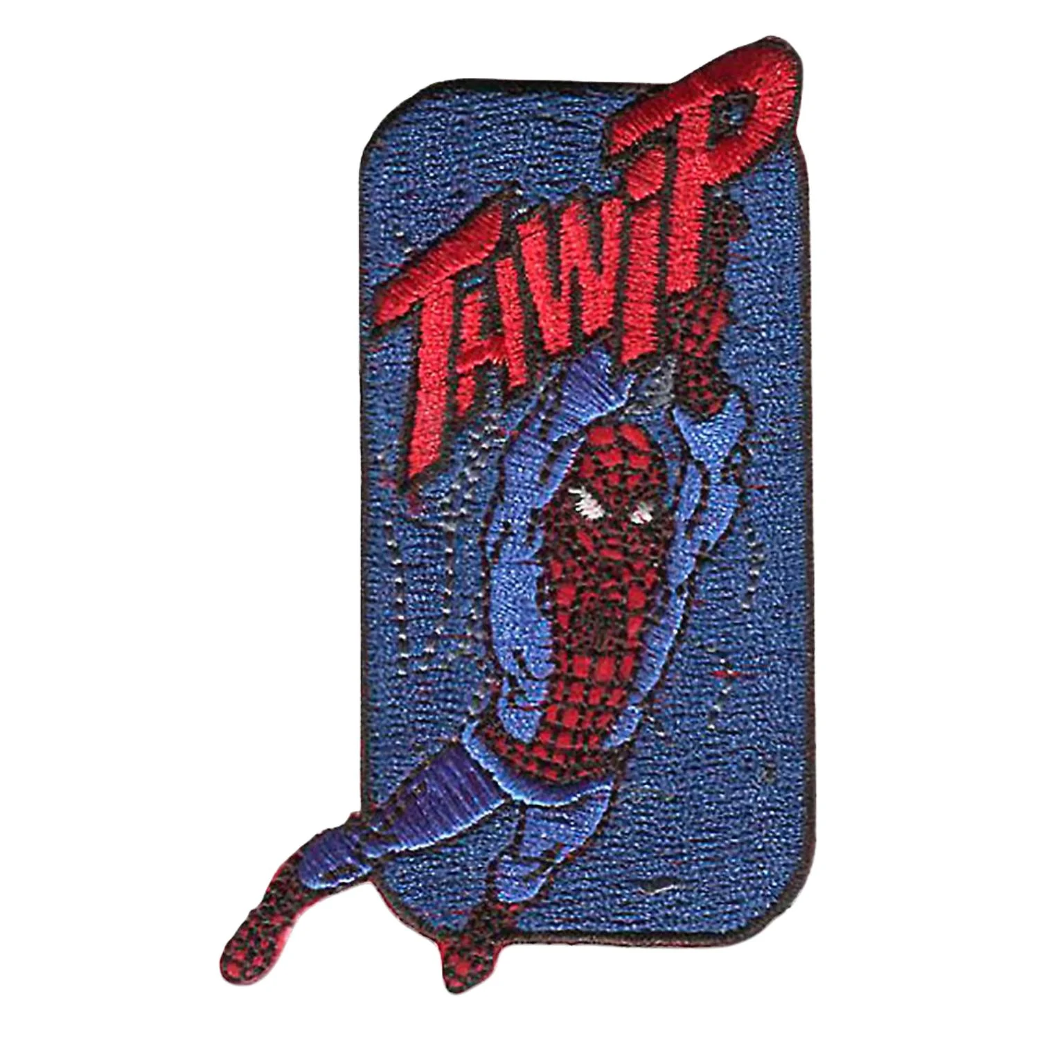 Spider man thwip embroidered patch