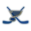 St. Louis Blues Crossed Blue Note Patch