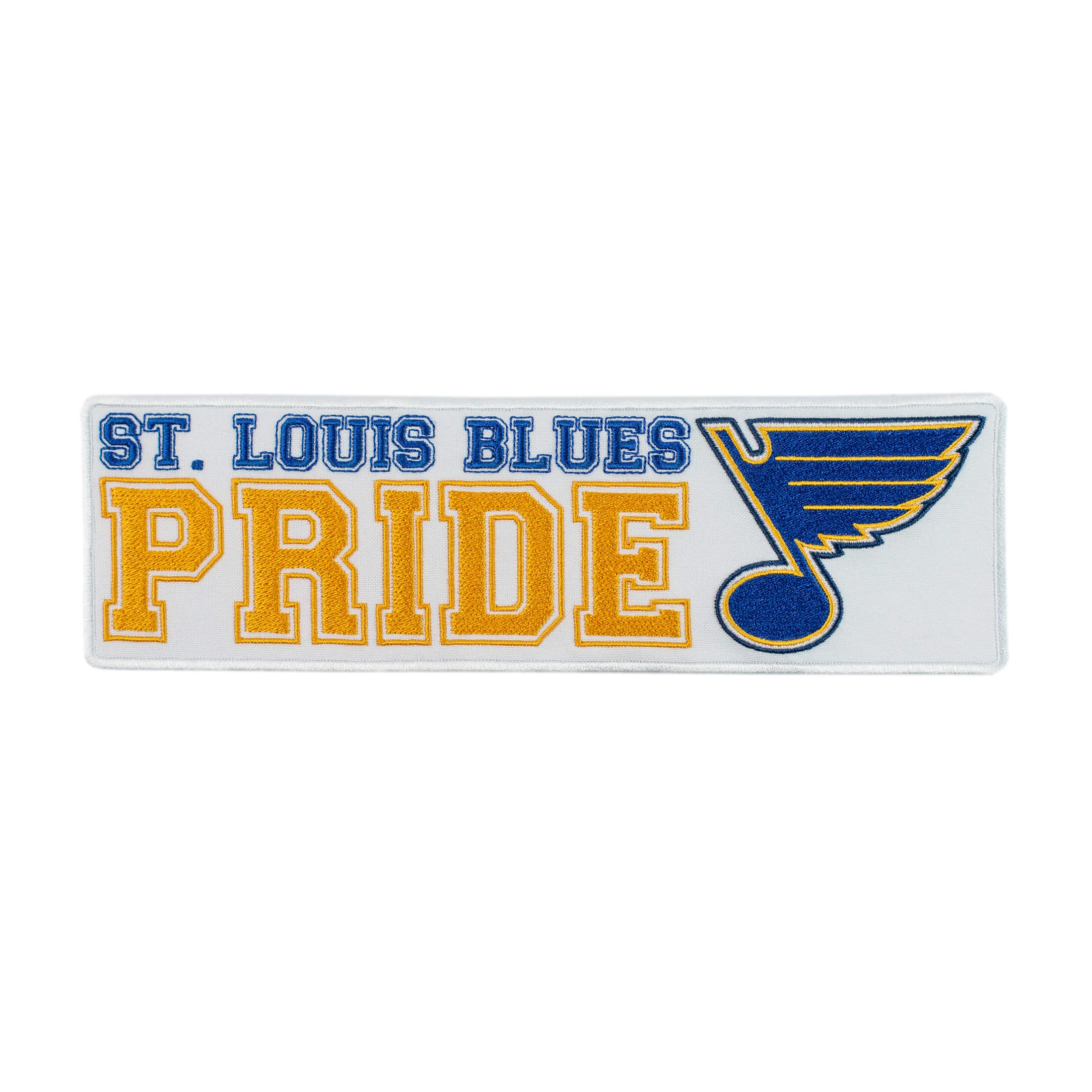 St. Louis Blues Pride Wordmark Patch