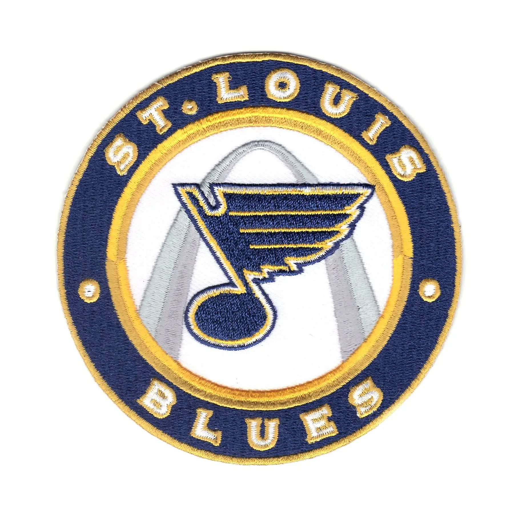 St. Louis Blues Gateway Arch Blue Note Patch