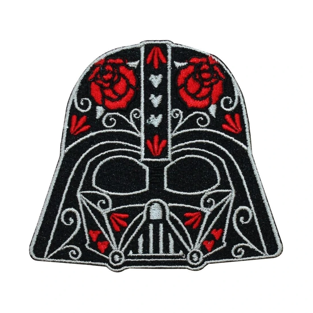 Star Wars Darth Vader Floral Patch