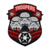 Star wars imperial troopers shield embroidered patch