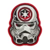Star wars stormtrooper helmet logo embroidered patch