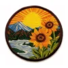 Sunflower Mountain Scenic Landscape Patch