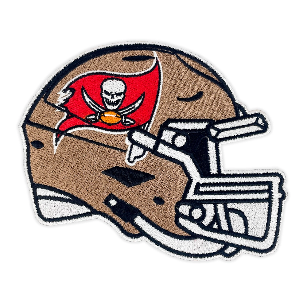 Tampa bay buccaneers helmet logo patch