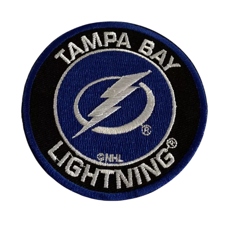 Tampa Bay Lightning Retro Round Logo Patch