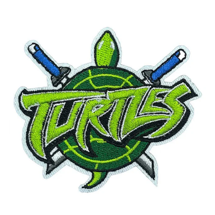 Teenage mutant ninja turtles logo patch