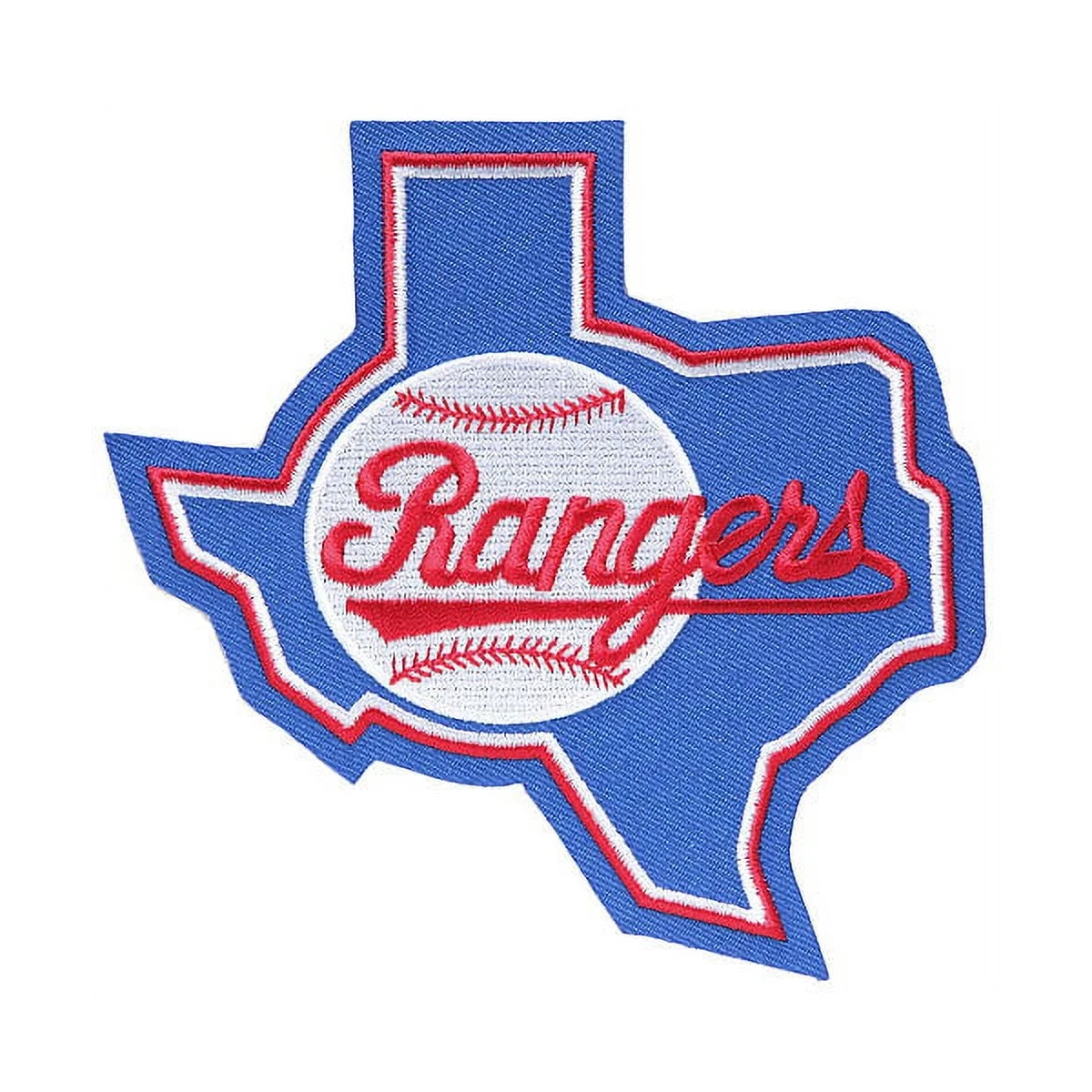 Texas rangers state logo embroidered patch