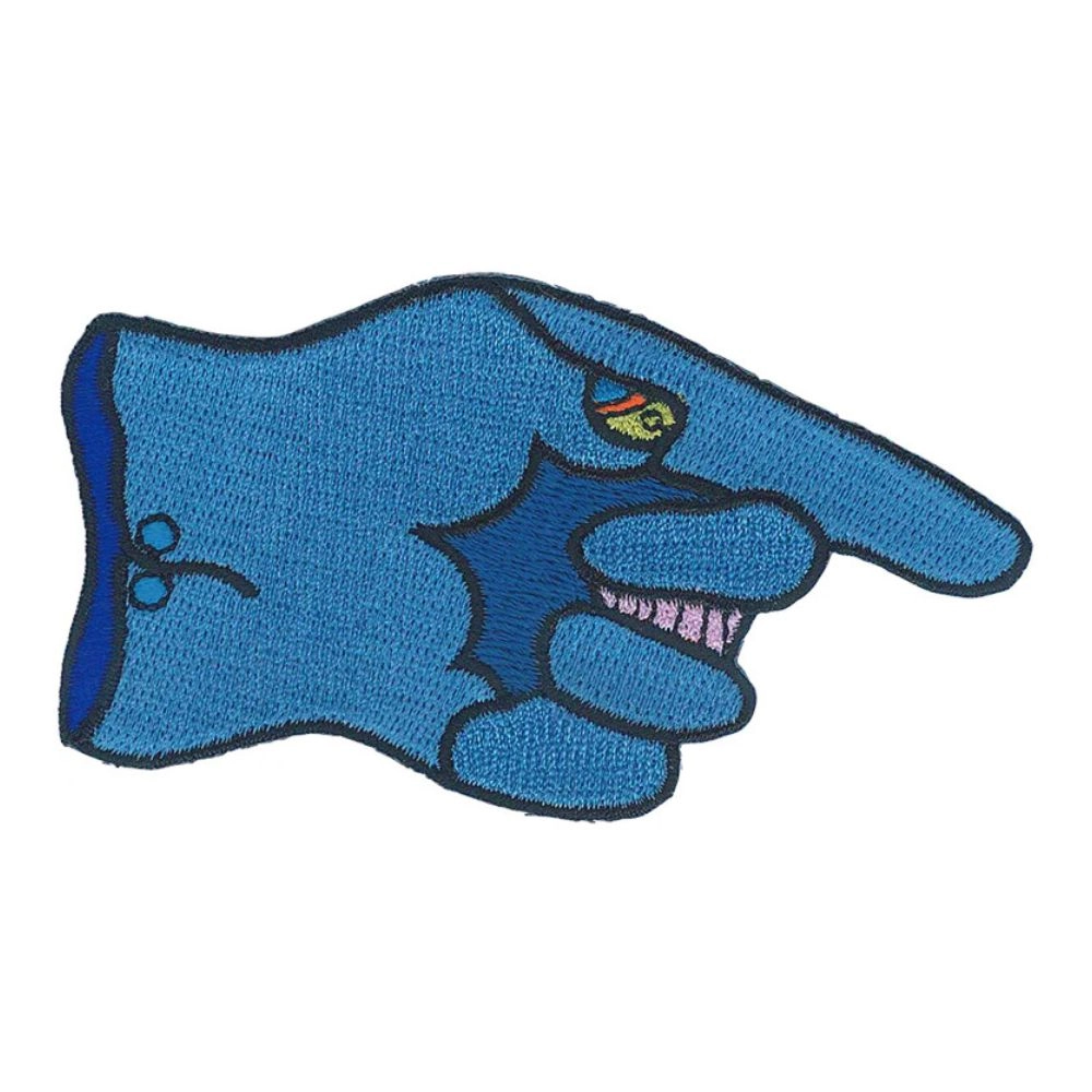 The beatles yellow submarine hand pointing patch