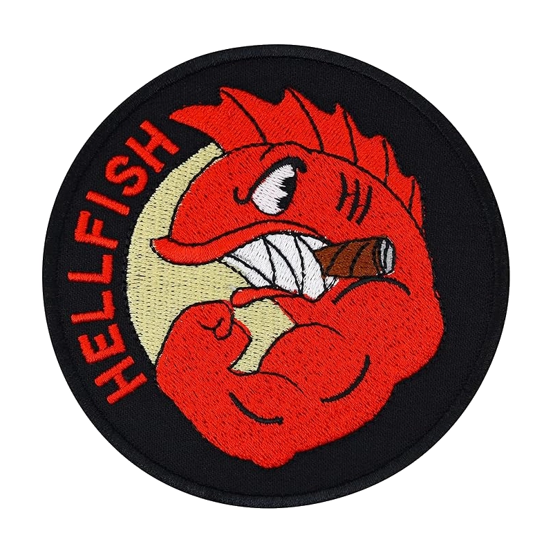 The flying hellfish patch