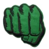 The incredible hulk smash fist embroidered patch