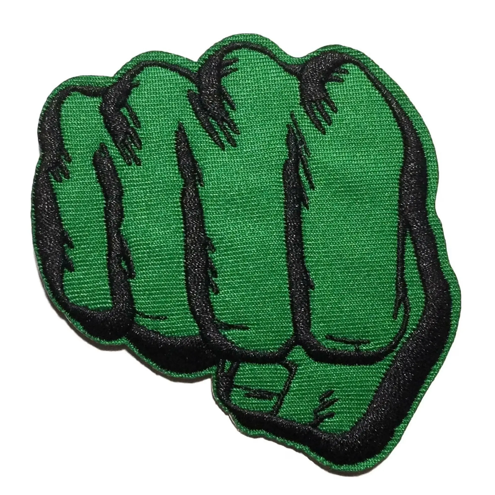 The incredible hulk smash fist embroidered patch