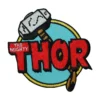 The Mighty Thor Mjolnir Logo patch